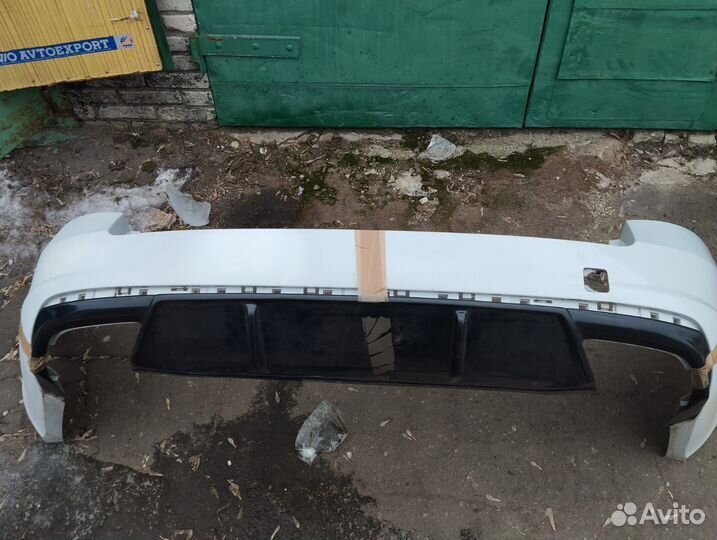 Задний бампер Skoda Octavia A7 RS универсал