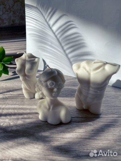 Свечи восковые ручной работы