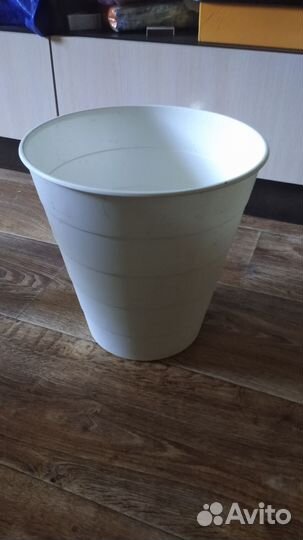 Ведро Икеа IKEA пластиковое хозяйственное 10литров