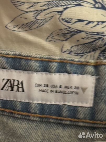 Шорты джинсовые Zara новые 38 р