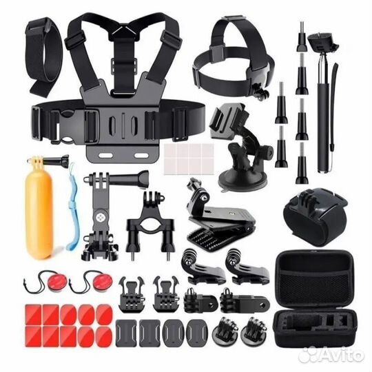 Крепления для экшн камер gopro insta360 + чемодан