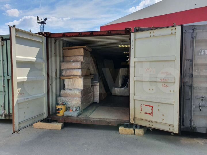 Склад контейнер, 14.5 м². жби