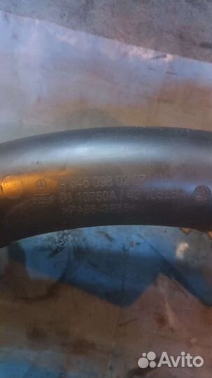 Патрубок интеркуллера двигателя Mercedes 2.2cdi