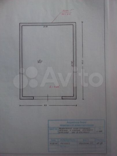 Гараж, > 30 м²