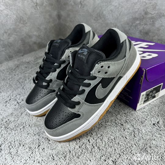 Кроссовки Nike SB dunk low серые