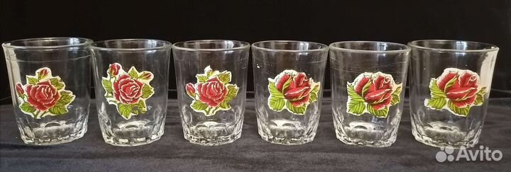 Стаканы СССР винтаж