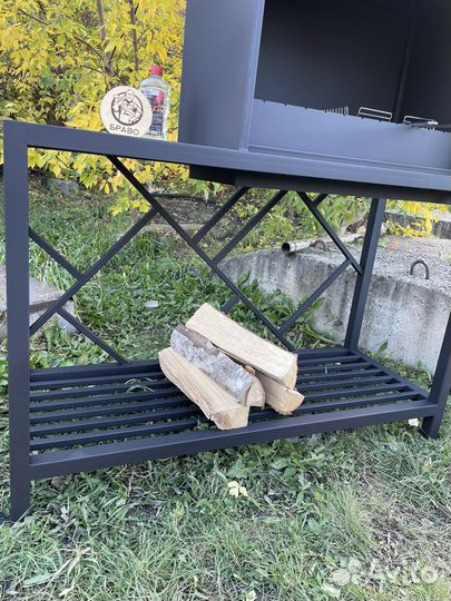 Мангал + печка под казан + гриль