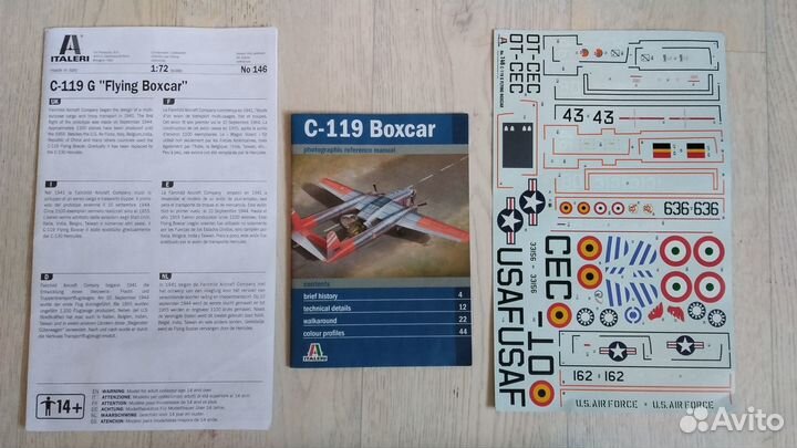 С-119G Flying Boxcar 1/72