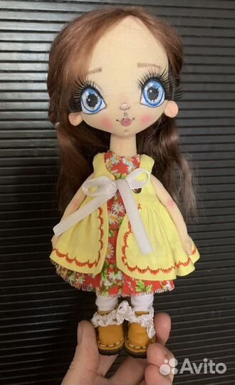 Кукла текстильная ручной работы