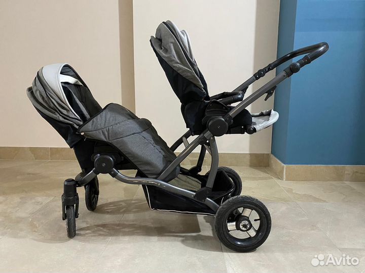 Коляска для двойни Legacy Mira 3 в 1