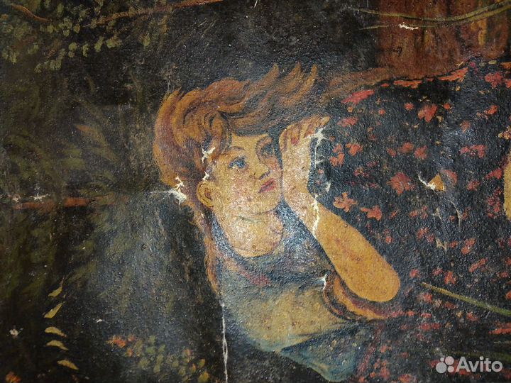 Картина маслом. Алёнушка