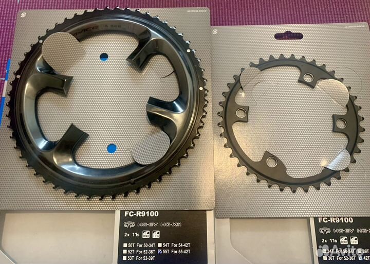 Звезды Dura-Ace FC-R9100 55t-42t