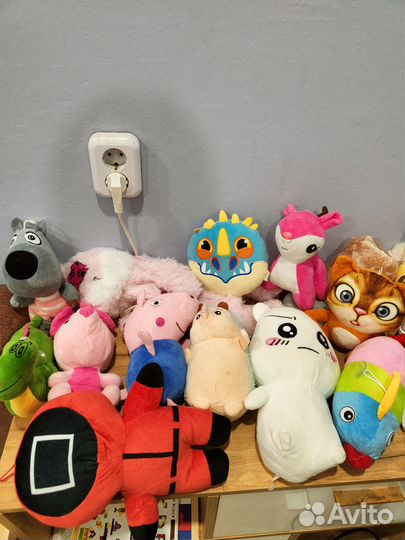 Мягкие игрушки пакетом