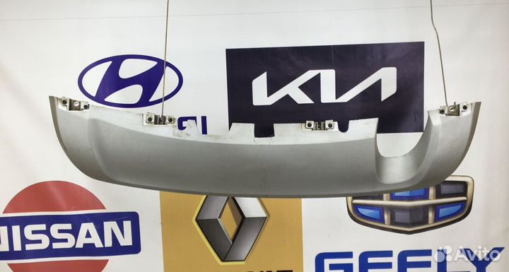 Накладка Молдинг заднего бампера Nissan terrano D1