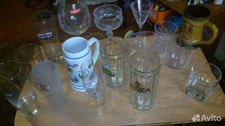 Шикарные пивные,винные кружки и бокалы