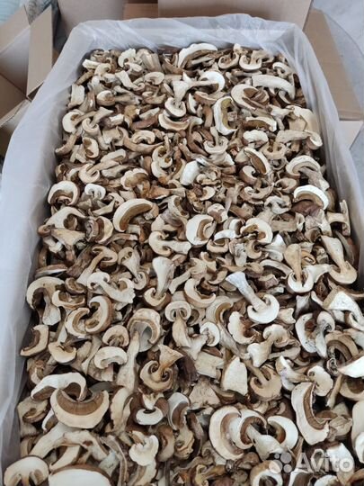 Сухие белые грибы
