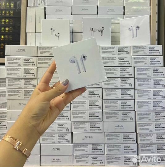 Беспроводные наушники apple airpods 2