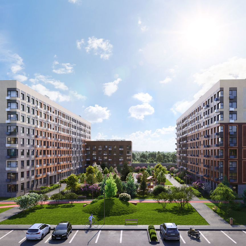 1-к. квартира, 35,7 м², 6/9 эт.