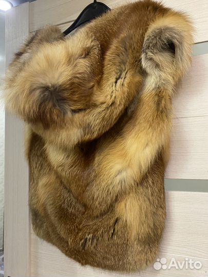 Жилет из лисы