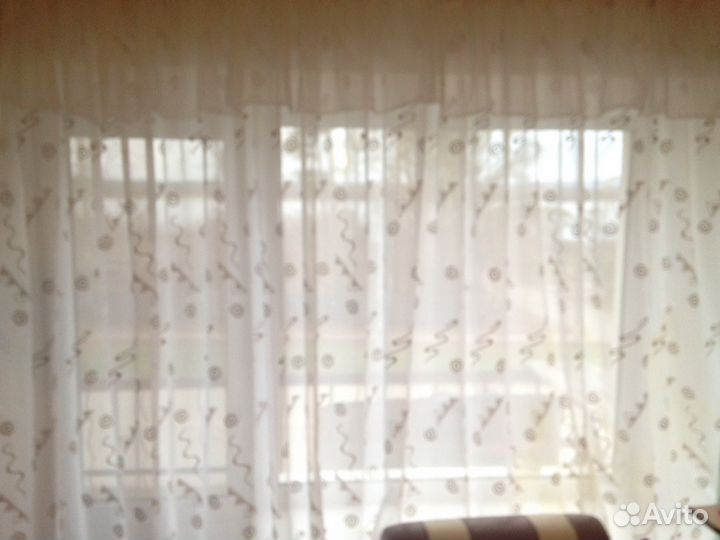 Тюль с вышивкой 6м