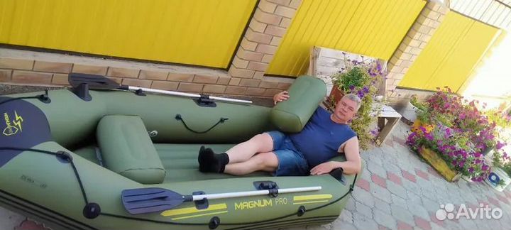 Надувная лодка пвх 290см