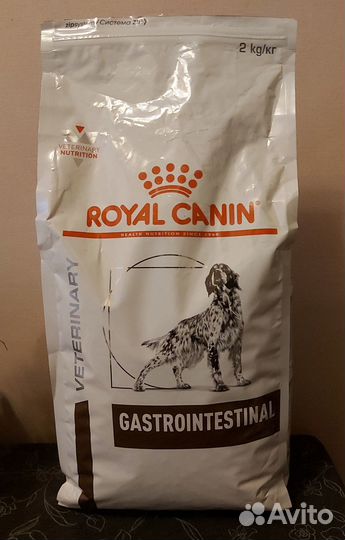 Royal canin gastrointestinal для собак,1.5кг