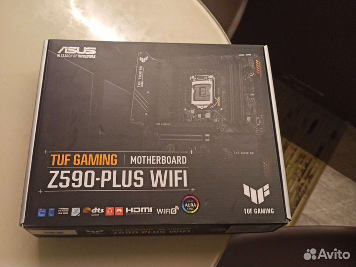 Материнская плата асус