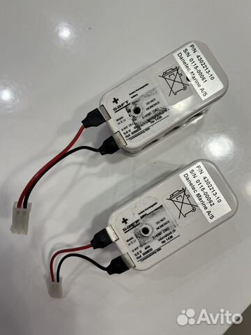 Аккумулятор saft 9.6V 4Ah 2 шт