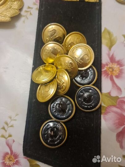 Военные пуговицы СССР вмф
