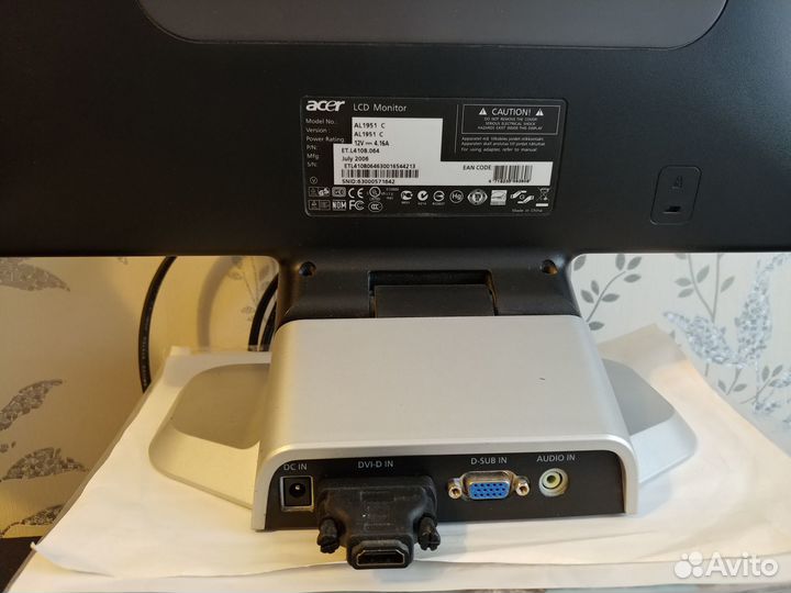 Монитор Acer 19