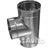 Тройник Моно трм-Р 87*, 430, 0,8, D 150 Теплов и