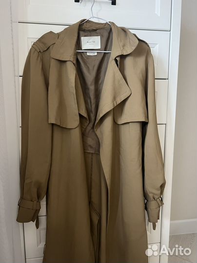 Плащ тренч massimo dutti