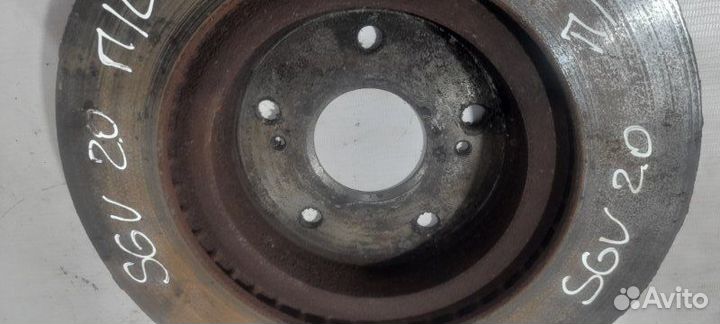 Диск тормозной Suzuki Grand Vitara 2 передний