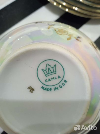 Столовые сервизы Kahla гдр