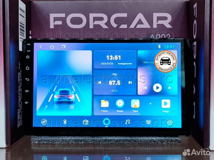 Магнитола на Android ForCar A902 2G+32G