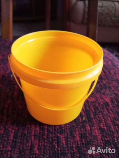 Ведра пластиковые новые 1 литр