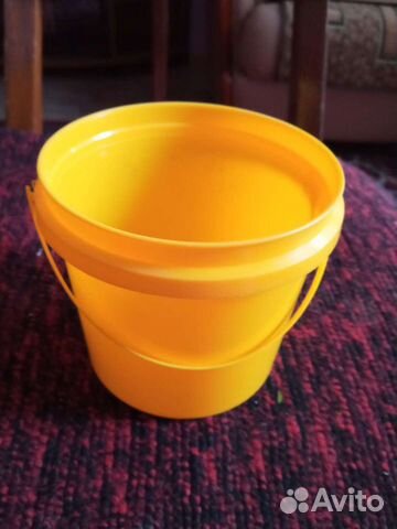 Ведра пластиковые новые 1 литр