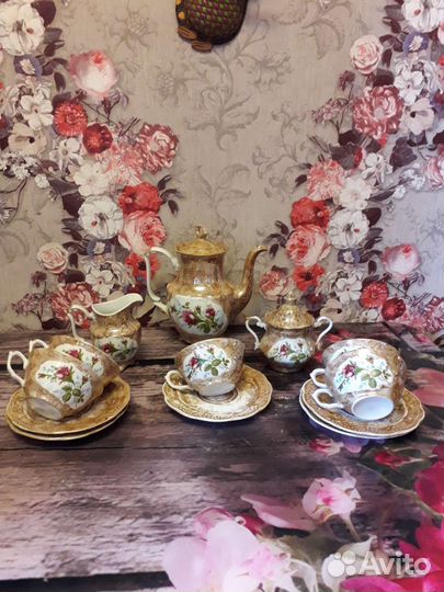 Чайный сервиз при ссср,Польша.Фарфор