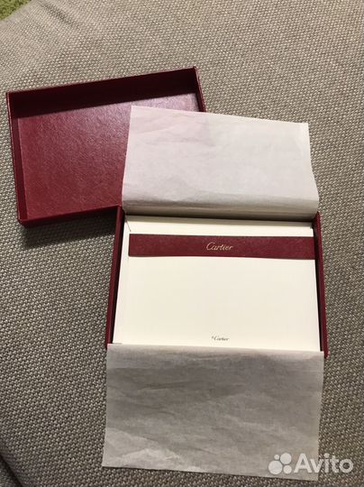 Набор для письма Cartier (карточки и конверты)
