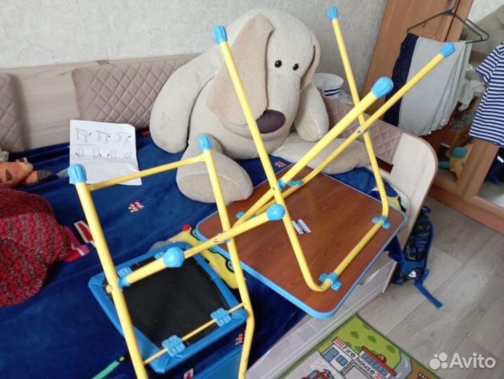 Набор детской мебели (стол и стул) Ника