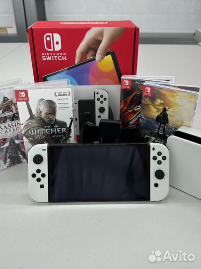 Nintendo Switch Oled +1 Игра