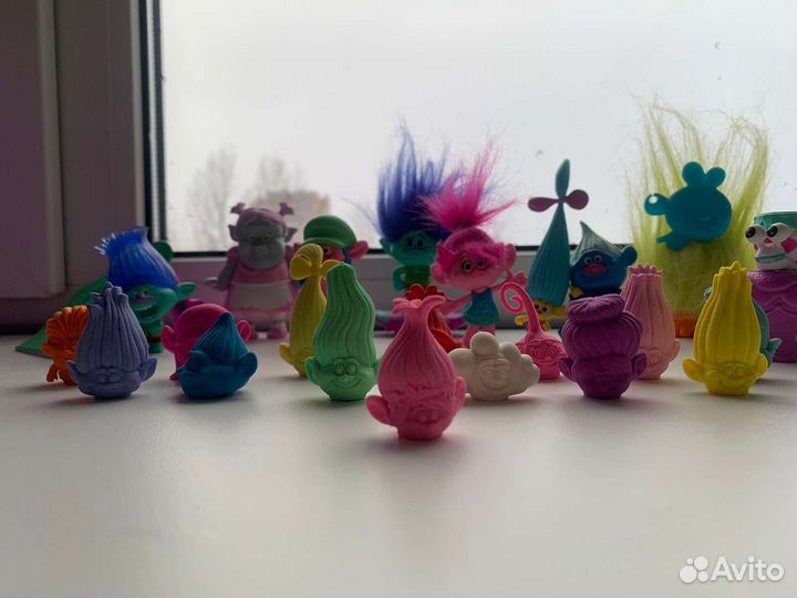 Тролли игрушки Trolls Hasbro