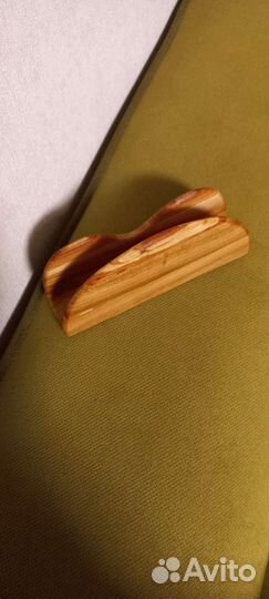 Салфетница из дерева вишни