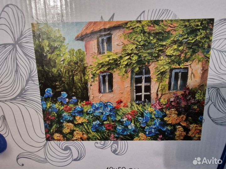 Картины по номерам 40*50 см.холст