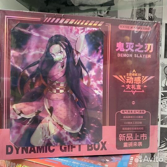 3D боксы по геншину и различным аниме листай фото