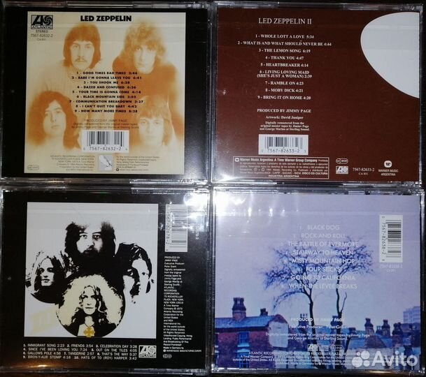 Led Zeppelin, сд диски, CD