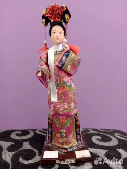 Коллекционная кукла японка китайка