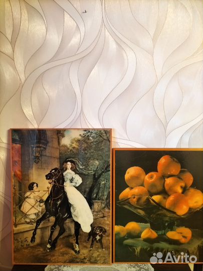 Репродукции на дереве времён СССР