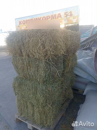 Сено в тюках Солома в тюках