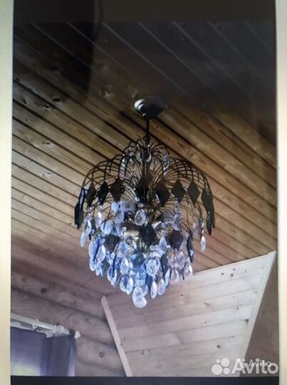 Люстра каскадная